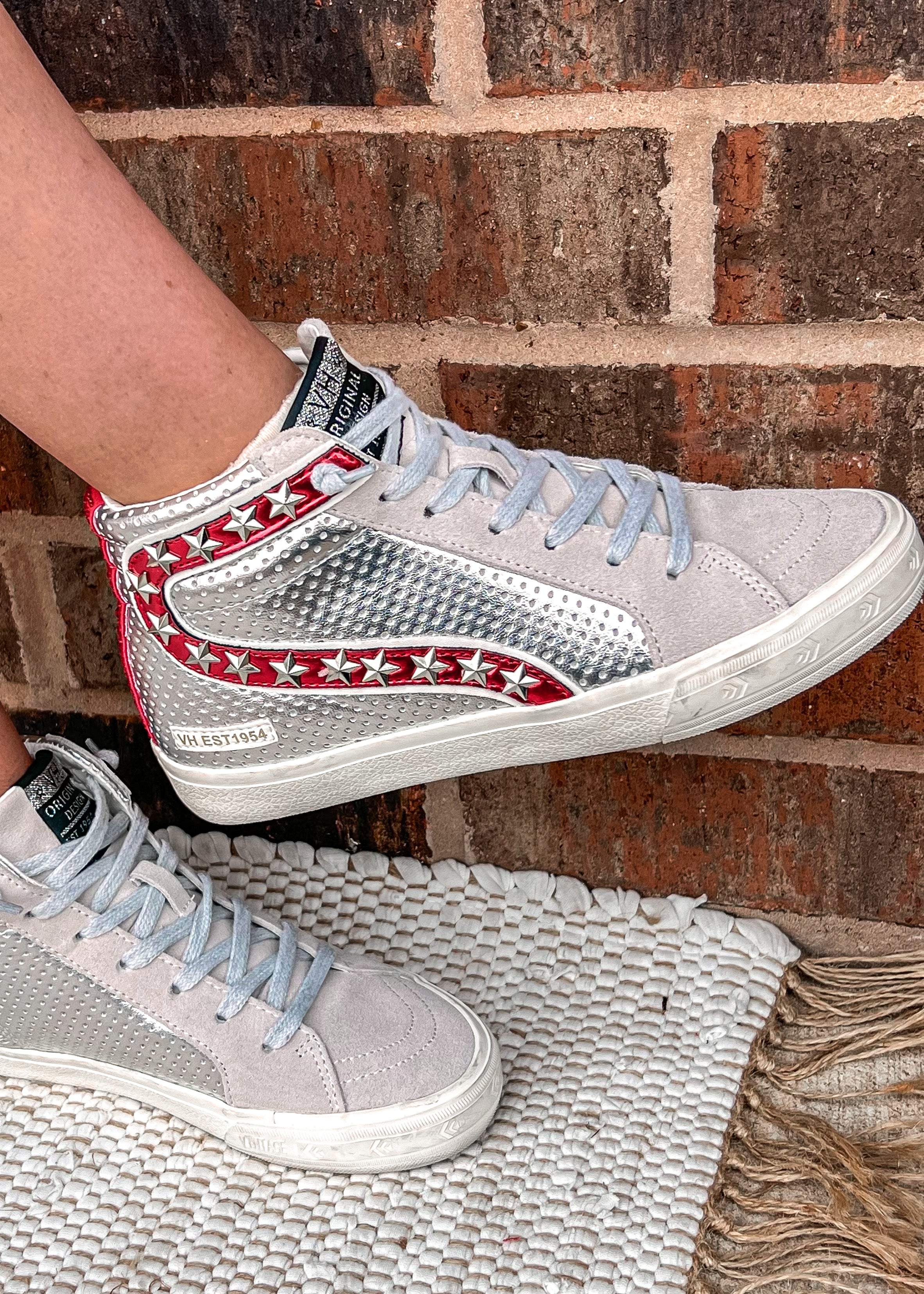 Bailey Vintage Havana Glitter High Top Sneakers Vintage Havana