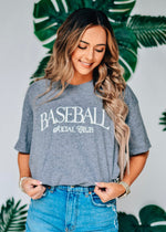 Baseball Social Club High-Low Tee | Grey