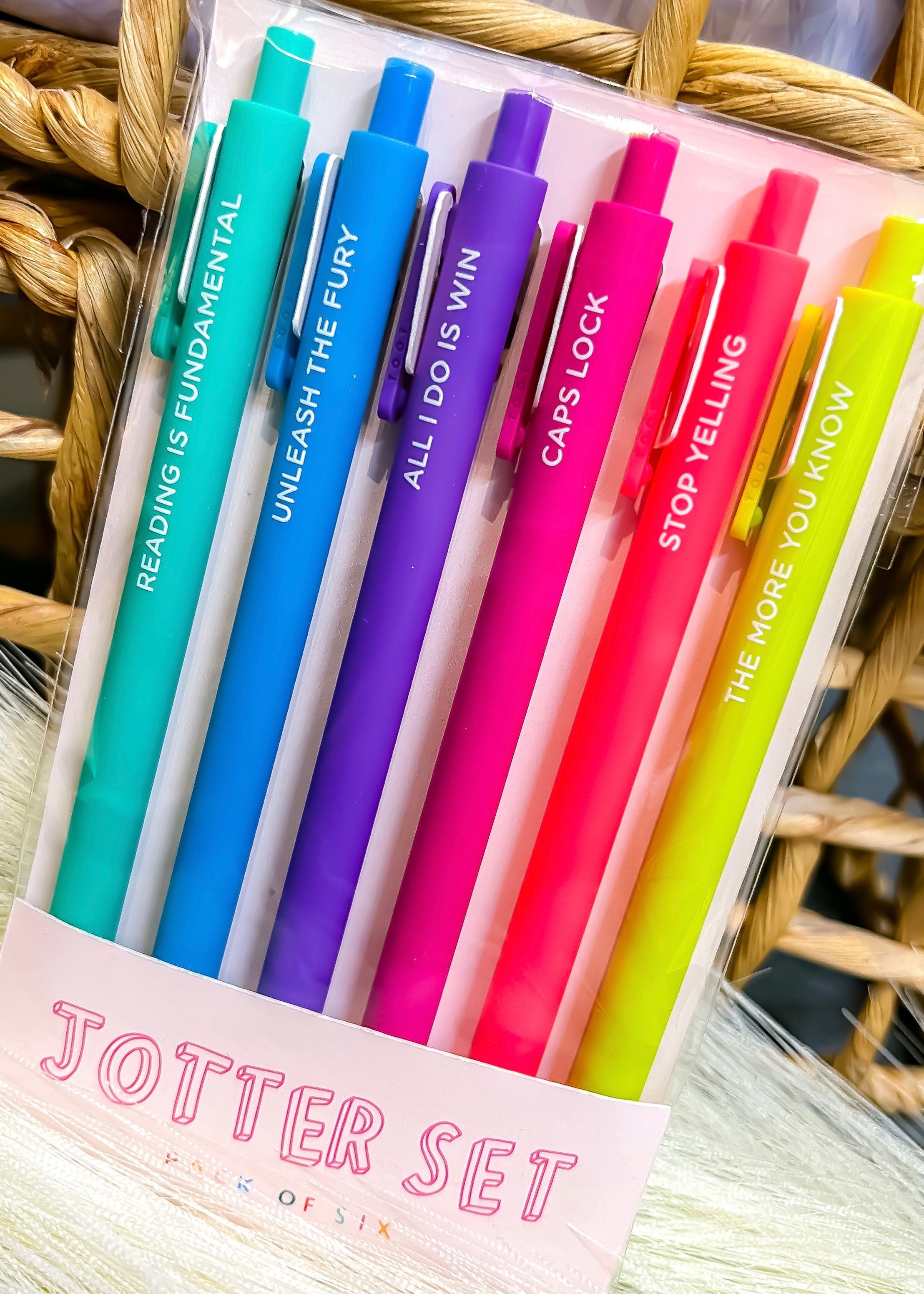 Talking Out of Turn Jotter Sets - 6 pack: What Day Is It?