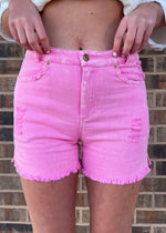 Sand Dollars Denim Short | Pink
