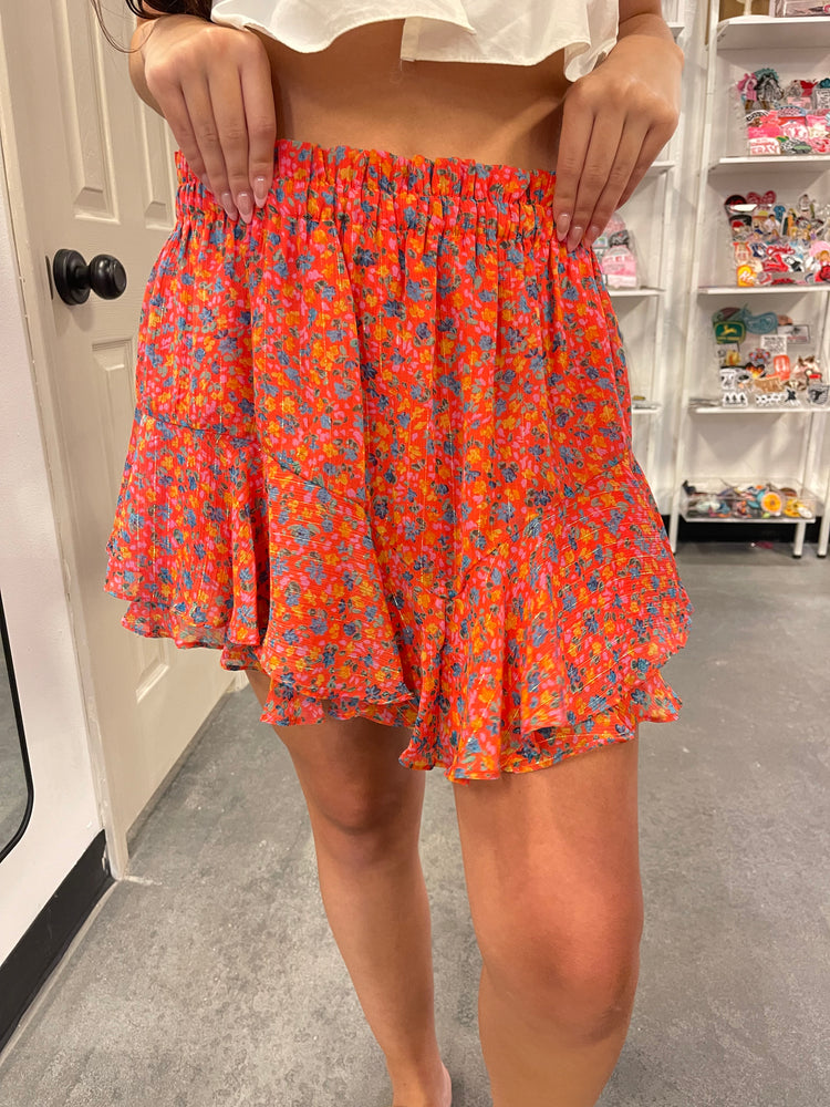 Reset by Jane Silky Amore Skirt | Hot Pink