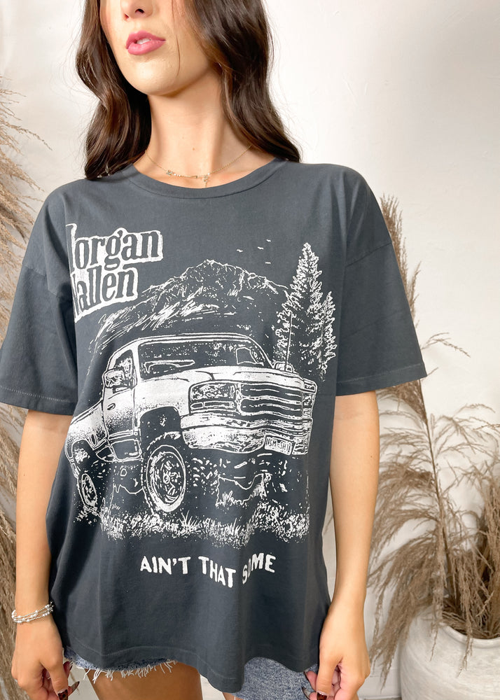 Daydreamer Morgan Wallen Ain't That Some Merch Tee | Vintage Black