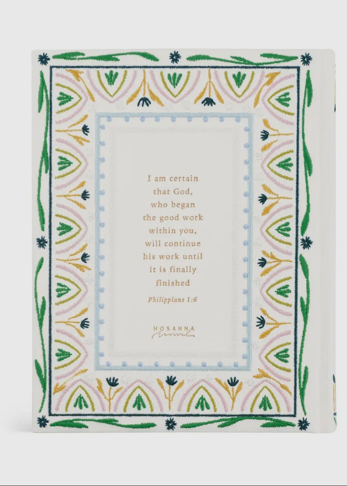 Hosanna Revival Nlt Notetaking Bible | Lisbon Theme
