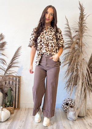 Toffee Twist Blouse | Cream