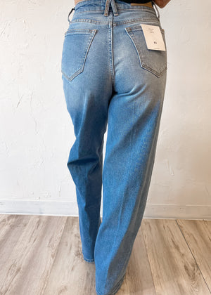 Cello High Rise Wide Leg Jean | Medium