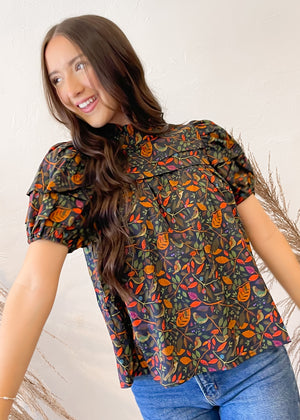 Sincerely Ours Brody Top | Winter Garden