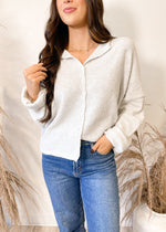 Bella Cutie Cardigan | Light Grey