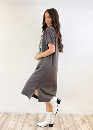 Desert Vibes Maxi Dress | Grey