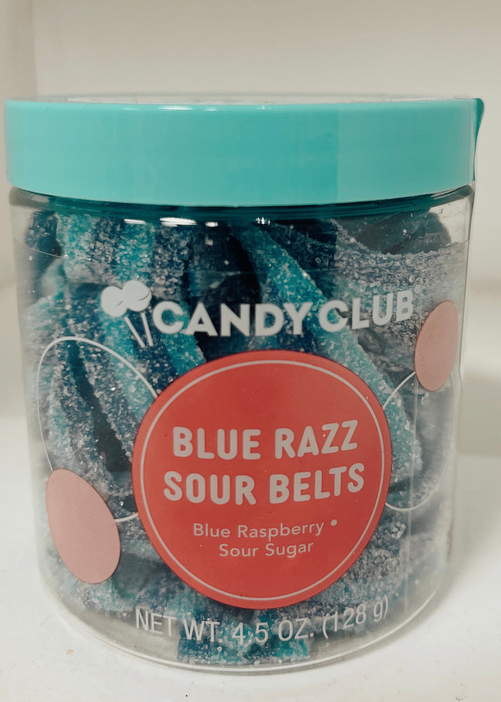 CANDY CLUB Blue Raspberry Sour Belts