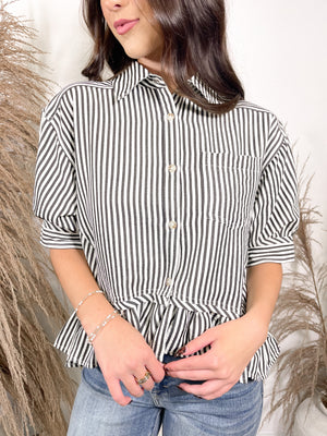 Acorn Lane Stripe Button Down