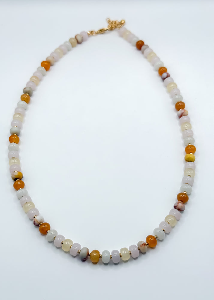 Multi Candy Beaded Necklace