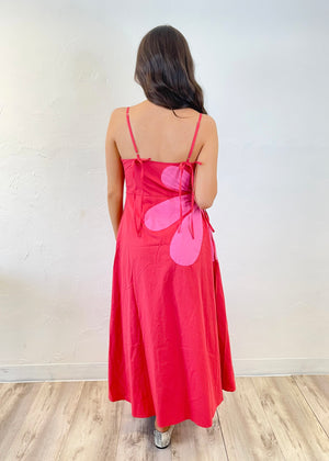 Strut and Bolt Stevie Midi Dress | Red/Pink