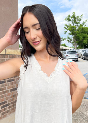 Beach Bum Mini Dress | Natural