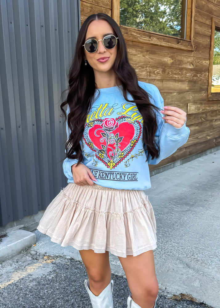 Daydreamer Loretta Lynn Kentucky Girl Sweatshirt