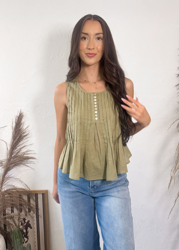 Bila77 Amey Top | Green Cedar