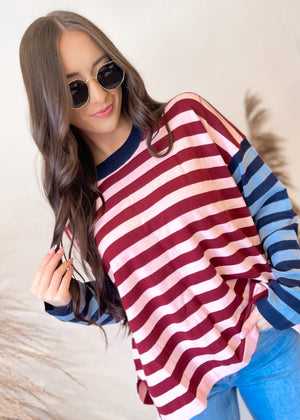 Frnch Persan Sweater | Rose