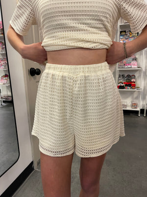 Meet Me In Santorini Vanila Honeycomb Set | Cream