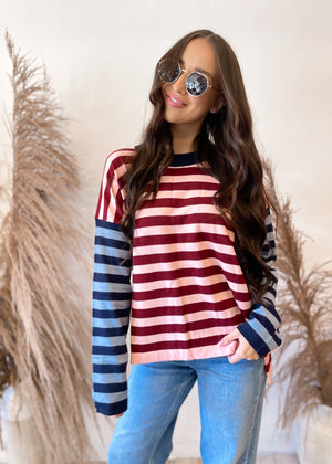 Frnch Persan Sweater | Rose