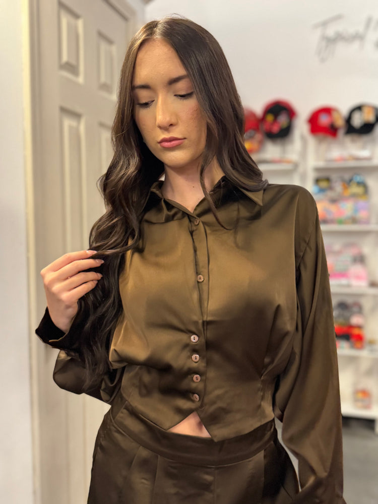 Lucca Brown Top