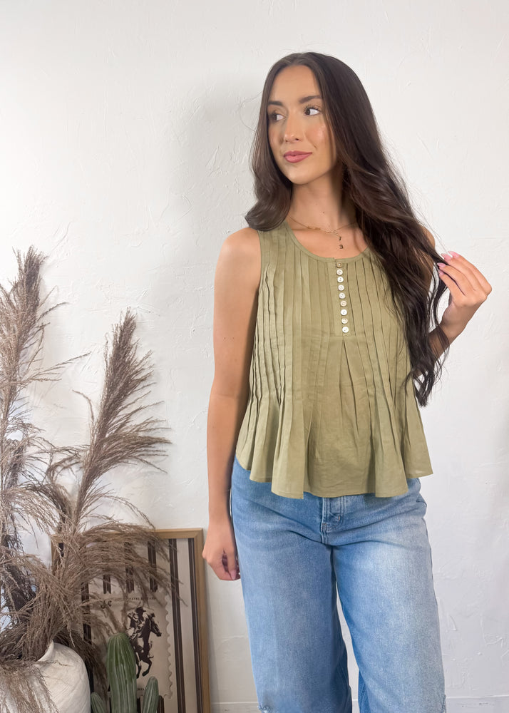 Bila77 Amey Top | Green Cedar