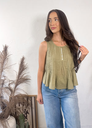 Bila77 Amey Top | Green Cedar