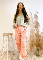 Modern Hippie Crochet Pants | Peach