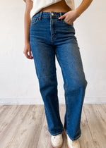 JBD Halle High Rise Straight Jean | Dark