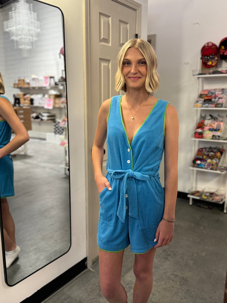 Frnch Terry Cloth Romper