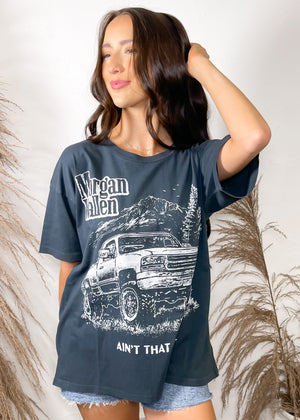 Daydreamer Morgan Wallen Ain't That Some Merch Tee | Vintage Black