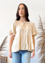 Living Simply Crochet Baby Doll Top