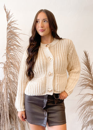 Sincerely Ours Zelle Sweater | Creme