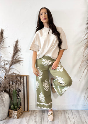 Lotus Green Pant