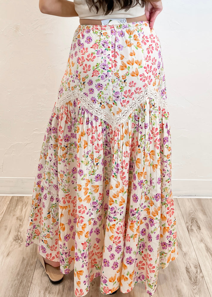 Bila77 Via Lucia Skirt | Sweet Violet