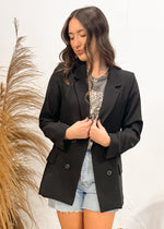 Upper East Sider Blazer | Black