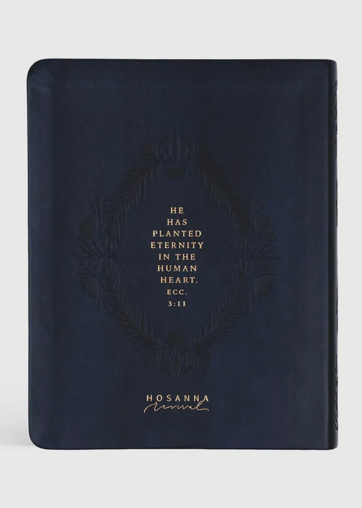 Hosanna Revival Nlt Notetaking Bible | Versailles Theme