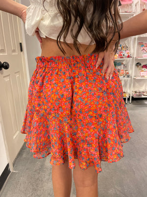 Reset by Jane Silky Amore Skirt | Hot Pink