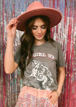 Recycled Karma Cowgirl Up Tee | Gray