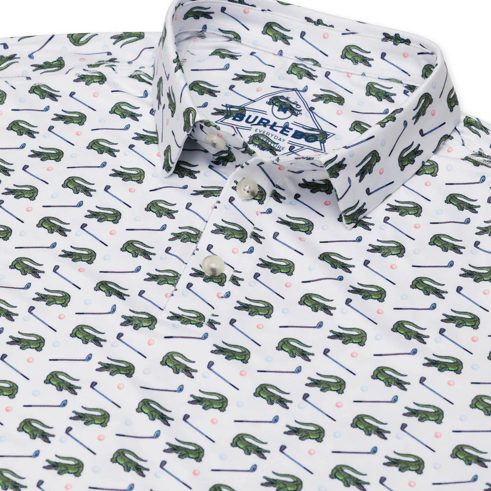 Burlebo Tap It In Performance Polo | White