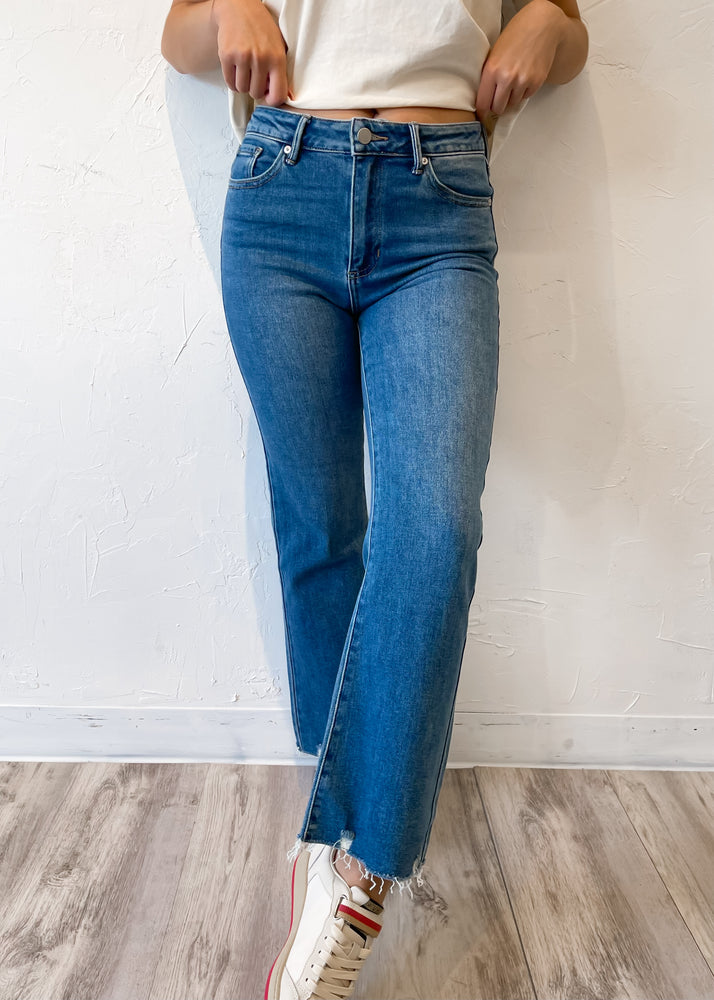 JBD Piper Cropped Flare Jean | Medium