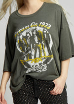 Recycled Karma Aerosmith Dream On Portrait Tee | Gray