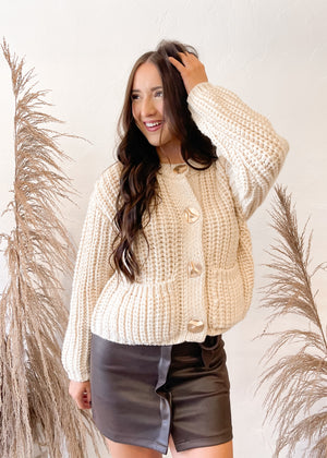 Sincerely Ours Zelle Sweater | Creme