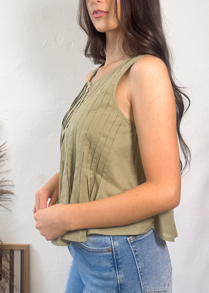 Bila77 Amey Top | Green Cedar