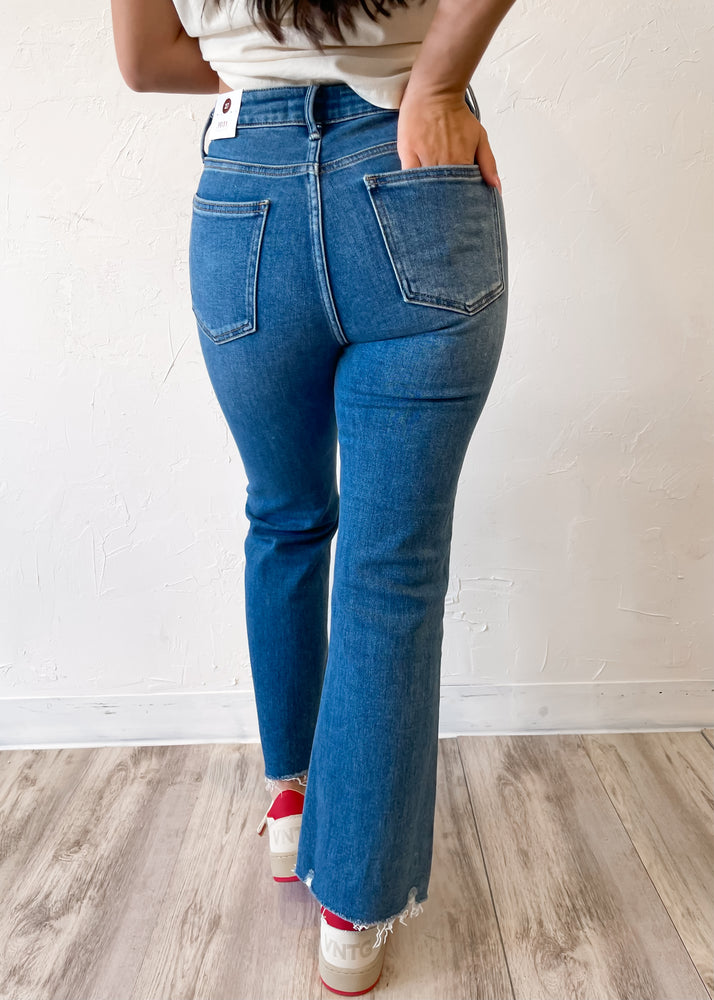 JBD Piper Cropped Flare Jean | Medium