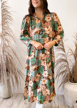 All Yours Floral Dress | Brown