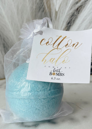 
            
                Load image into Gallery viewer, Cotton Halo Bath Bombs | Kool Water
            
        