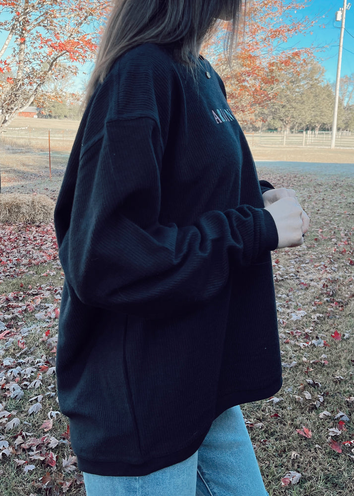 Jadelynn Brooke Arkansas Sweatshirt | Black