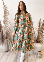 All Yours Floral Dress | Brown