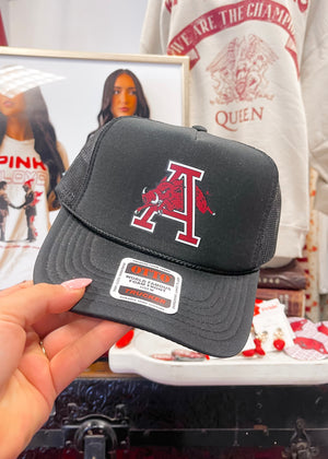 Hog Through The A Trucker | Black