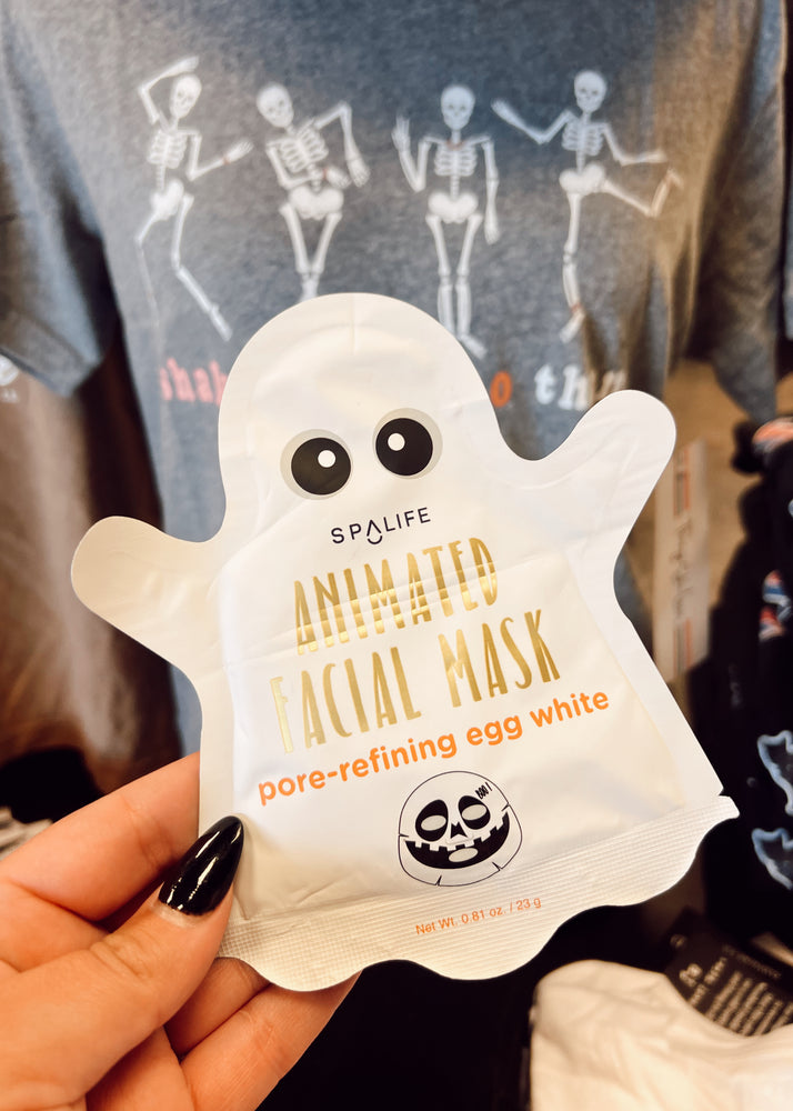 
            
                Load image into Gallery viewer, Halloween Sheet Mask | Ghost
            
        