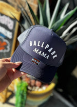 Ballpark Mama Trucker Hat | Navy
